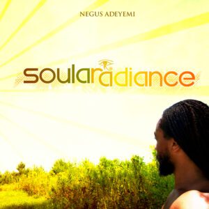 Soularadiance poetry book front cover by Negus Adeyemi