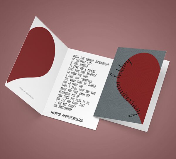 Happy Anniversary (heart)