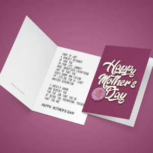 Happy  Mother's Day (from husband)