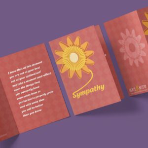 sympathy greeting card